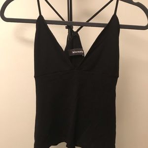 Reformation Black Tank